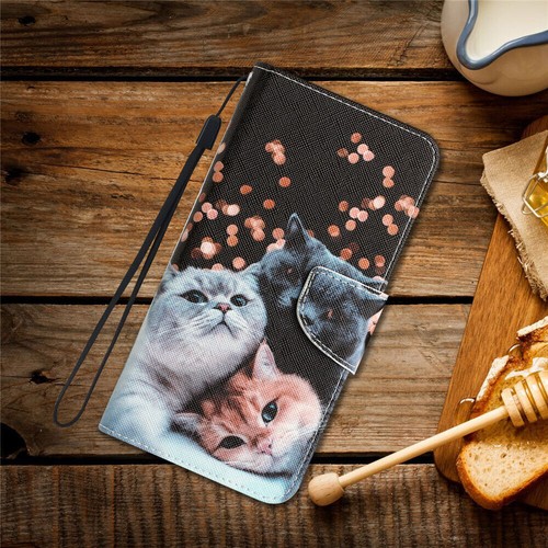 Cat Dog Flower Butterfly Leather Wallet Phone Case For OnePlus Nord N20 N200 5G - Picture 13 of 44