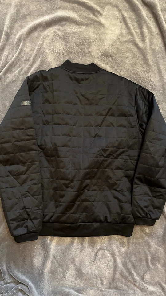 Audi гонки выстеганная куртка-бомбер мужской черный размер 2XL FW3020 - Изображение 4 из 4