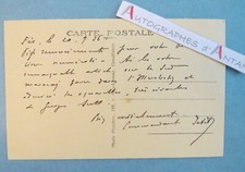 ? OUARZAZATE 1935 (Brial?) to Andr� Armandy Morocco - autograph letter card