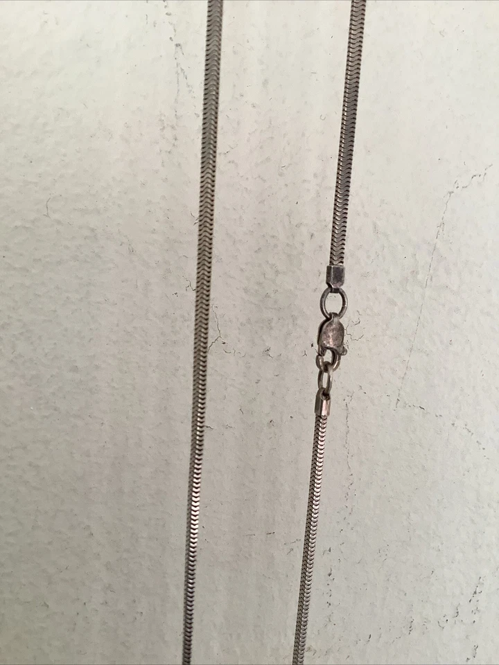 "Collar Steampunk Vintage 11"" Cadena Esterlina con Cruz Inri Goth Rendge"  Foto 4 de 4