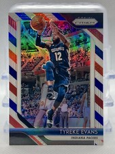 2018-19 Panini Prizm Basketball Red White Blue #94 Tyreke Evans Indiana Pacers