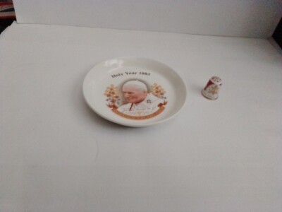 2 Pope John Paul China Collectables Alcester & Spode.