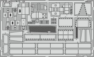 MW22 EDUARD 36458 MERKAVA MK.2D 1/35 PE SET for TAKOM