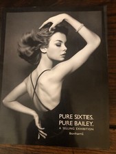 BONHAMS EXHIBITION Catalog PURE SIXTIES DAVID BAILEY Photographs Shrimpton 2010