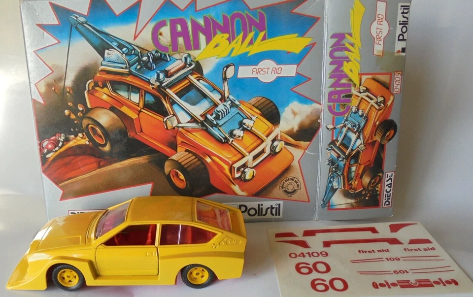 Alfa Romeo Alfetta GTV Cañón Bola Primeros Auxilios 1/25 Diecast Polistil Como Nuevo Perfecto Foto 2 de 4