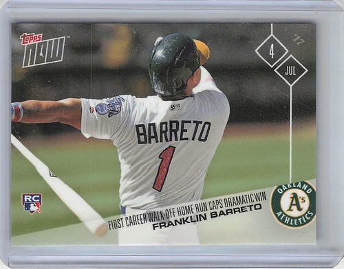 2017 Topps Now 323 Franklin Barreto