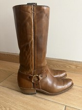 Vintage Acme Dingo Harness Boots Women 8D