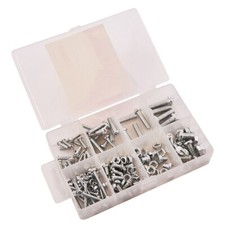 150x Bolts and Nuts M3 M4 M5 M6 Assorted Stainless Steel Screws & Socket Kit