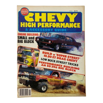Chevy High Performance & Accessory Guide Automobile UK USA Car Magazine Book