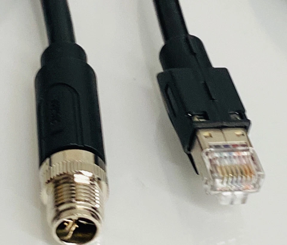 CAB-ETHRJ45-M12-50  M12 to RJ-45 Ethernet cable, , X-Code, 50ft CAB-ETHRJ45-M12 - Image 3 of 4