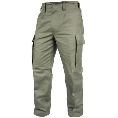Genuine GERMAN ARMY ISSUE MOLESKIN OD PANTS field combat BW Genuine GERMAN ARMY ISSUE MOLESKIN OD PANTS field combat BW