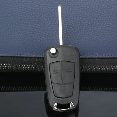 For Vauxhall Opel Astra Vectra Signum Corsa 2 Button Remote Flip Key Fob Case