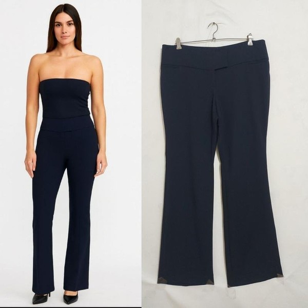 Women Laurel Trousers Black Wool 40 / L / 48