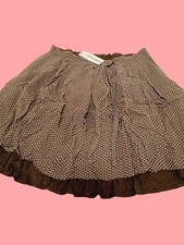 Rock braun 40 Damen More&More Kurzrock mit Falten UVP:79,95€ 6.1245