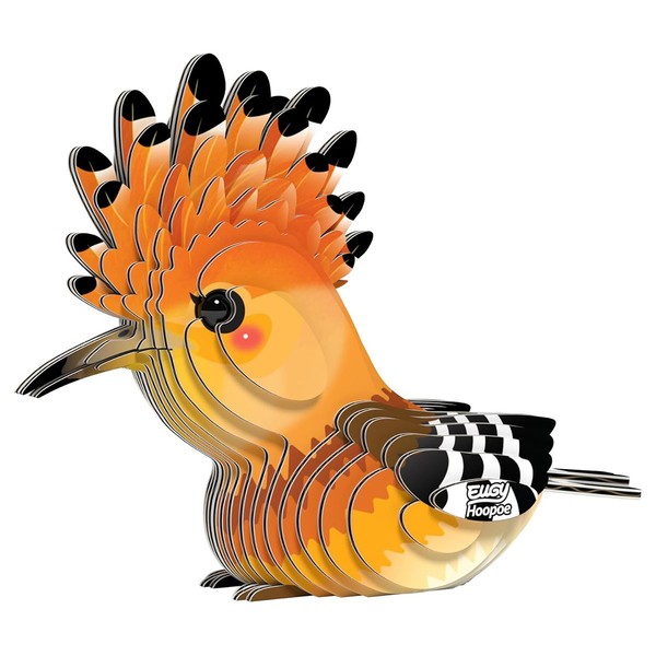 Eugy Hoopoe 3D Modell Handwerk Set Kinder Kreativ Spaß Spiel Activity Verpackt-image