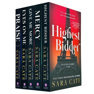 Salacious Players Club Series 5 Books Collection Paperback Set By Sara Cate
