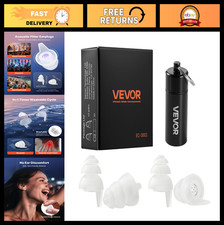 High Fidelity Concert Ear Plugs - 2 Pairs Reusable Silicone Noise Reduction SNR