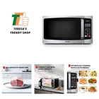 Toshiba 0.9 Cu Ft Stainless Steel Microwave with Child Lock, 900W & 6 Presets