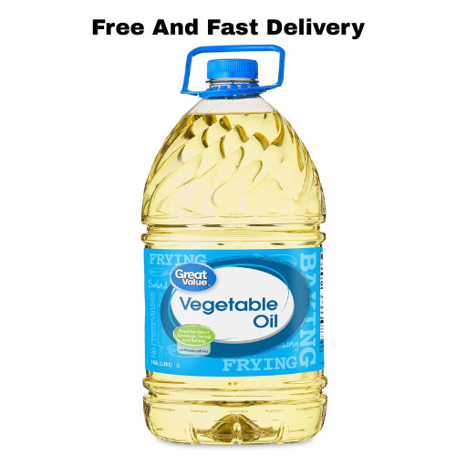 Great Value Vegetable Oil, Heart Healthy and Versatile, 1 Ga