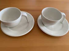 Iittala Ego Coffee Cup Saucer Set of 2 Pair No Box