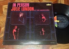Julie London – In Person at The Americana - 1964 Liberty – LRP-3375 MONO - VG++