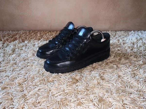 Men Mephisto Boots Black Leather 41