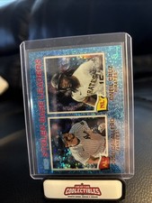 2026 Topps Heritage Blue Sparkle Chrome STOLEN BASE LEADERS Caballero Cruz SP