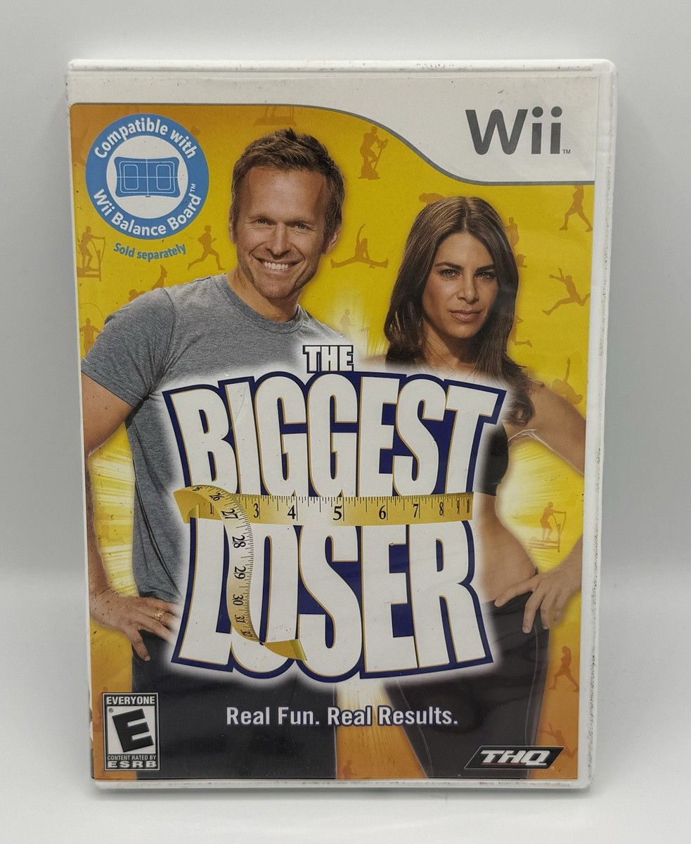THQ Biggest Loser Nintendo Wii 2009 Wii Balance Board Compatible