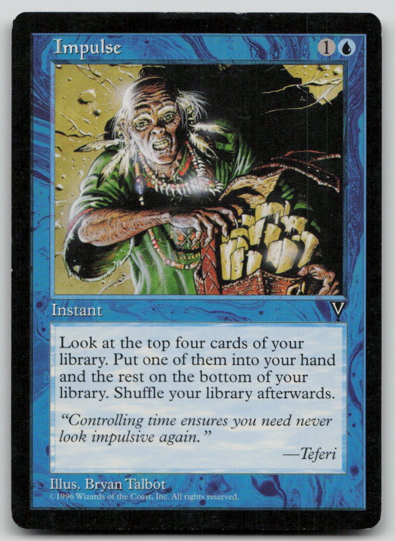 Impulse [Visions - 34] Moderately Played Common Magic