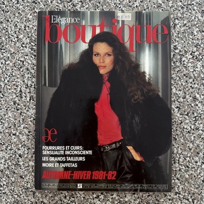 Elegance Boutique Magazine, No. 92, 1981. Automne-Hiver 1981-82 - French Fashion