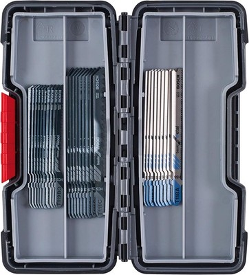 Bosch Stichsägeblatt Set Basic Zubehör Holz Metall langlebig Stichsäge Koffer