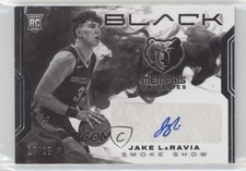 2022-23 Panini Black Smoke Show Signatures Silver 17/25 Jake LaRavia Auto 1a07