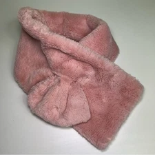 Acne Studios 100%Virgin Wool Fluffy Plush Pull Through Neck Warmer Collar Scarf