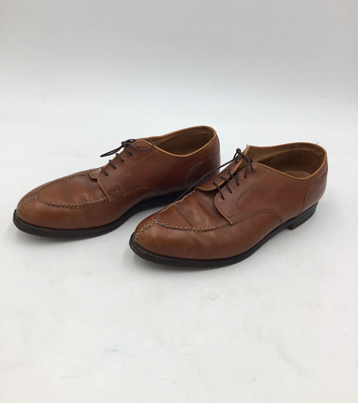 Alden 962 Burnished Tan Calfskin Norwegian Front Blucher