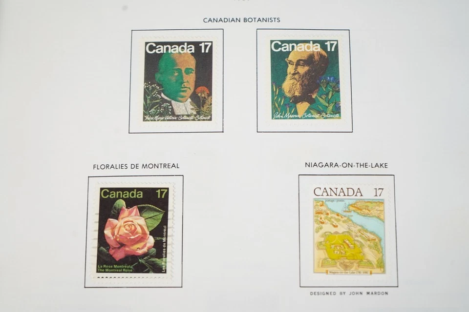 CANADA 1898-1990s COLLECTION OF 600+ STAMPS MINT & USED STORED IN HARRIS ALBUM - Image 4 of 4