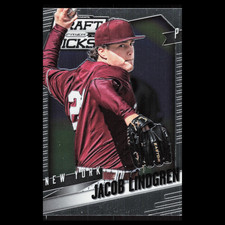 Jacob Lindgren Rookie #76 2014 Panini Prizm Perennial Draft Picks Yankees Card