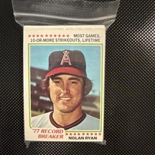 1978 Topps Angels (Nolan Ryan)