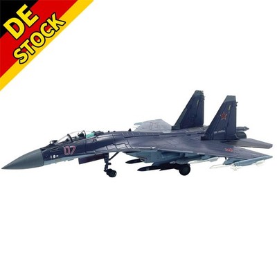1/100 Scale Diecast Alloy Russian Su-35 Super Flanker Fighter Modell mit Ständer