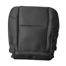 Replacement Seat Cover Perforated Black Fits for Cadillac 2nd Row Driver Bottom