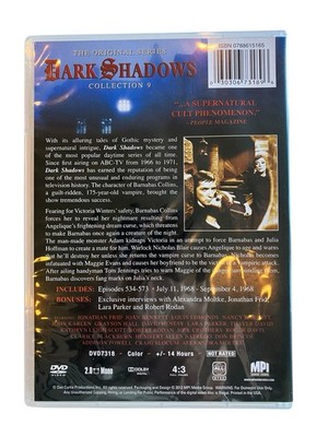 Dark Shadows Collection 9 DVD 2012 Spooky Witches Vampire 1960s 