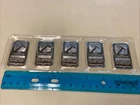 5- 1oz .999 Silver Bars. Sealed. Pan American Silver Corp NW Territorial Mint
