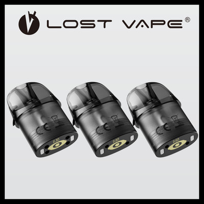 Lost Vape E Plus V2 Pod 3 ml - 0.3 Ω, 0.6 Ω und 0.8 Ω - 3 Stück pro Packung