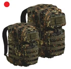 US ASSAULT PACK RUCKSACK LARGE 50L 30L ARMEE OUTDOOR TASCHE BW FLECKTARN COOPER