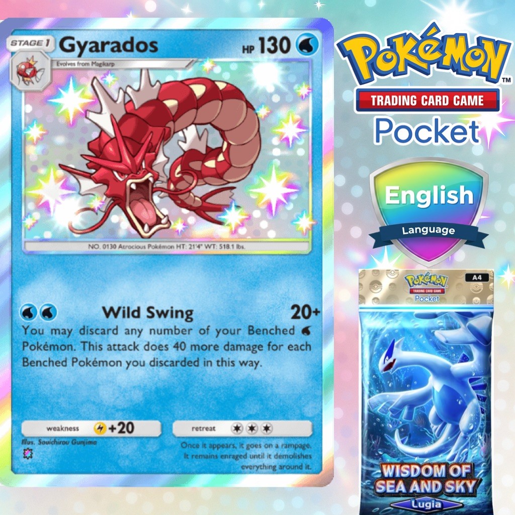 Shiny Gyarados PTCGP  Pokmon TCG Pocket