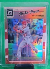 2017 Panini Donruss Optic - Mike Trout #107 Orange Prizm /199