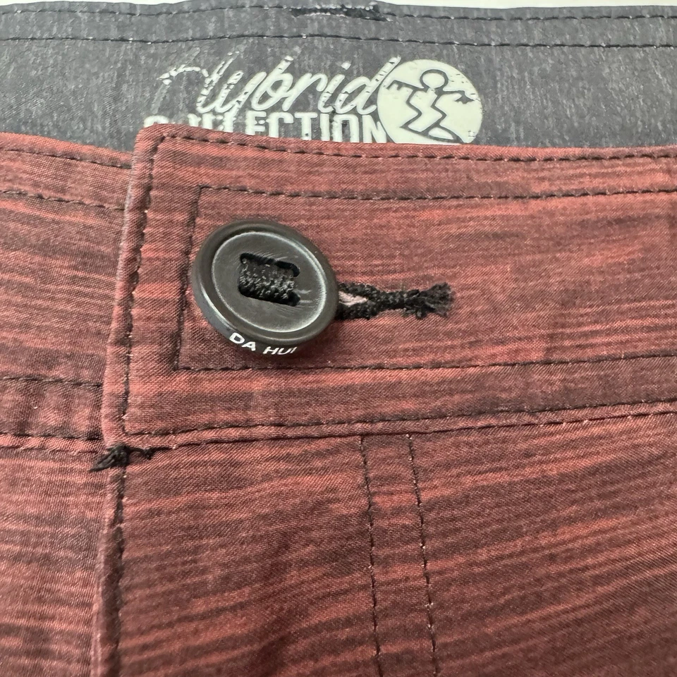Da Hui Hybrid Collection Shorts Mens 36 Boardwalk Swim Trunks Surf Used Hawaii - Image 3 of 4
