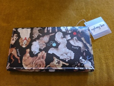 Sydney Love Cats And Dogs COLLECTION  Wristlet Clutch Black Wallet