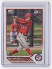 2023 Topps Pro Debut Jared McKenzie Fredericksburg Nationals #PD-108