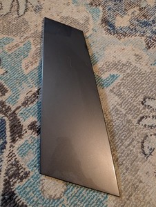 08-12 Buick Enclave Rear Quarter Window Trim Plastic Moulding Left Brown/Gray 