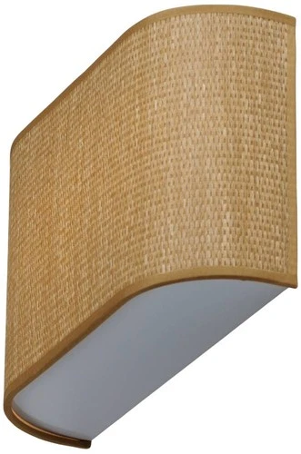 Maxim Prime 8 1/4" Wide Grass Cloth LED Wall Sconce - Picture 5 of 8